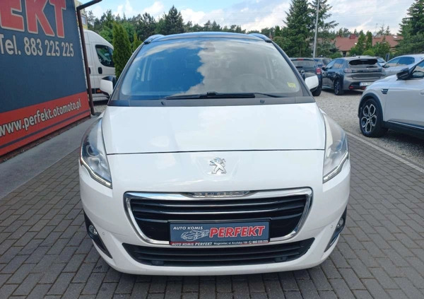 Peugeot 5008 cena 37900 przebieg: 214000, rok produkcji 2014 z Mysłowice małe 277